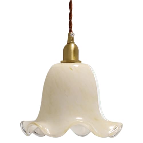 Lampe suspendue en verre évitez la lumière agressive dans votre salon
