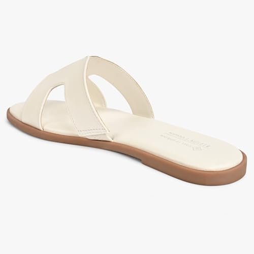 Image of Call It Spring Women's White Flat sandals
