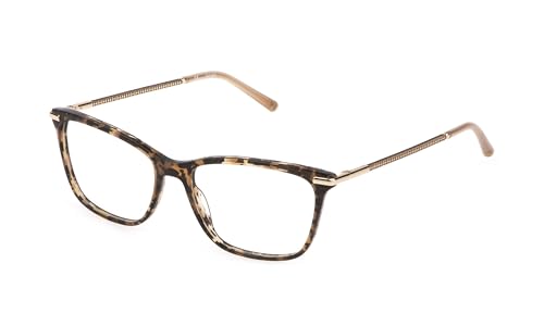 Escada VESD62 Brille, Shiny Leopard, 54 für Damen, Shiny Leopard, 52