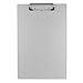 Produktbild Läufer 21518 Aluminum Klemmbrett für DIN A4, extra starke und flache Klemme, stabile Schreibplatte, Hängeclip, abgerundete Ecken, silber