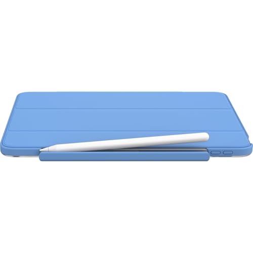 Image of OtterBox - Symmetry Series 360 Elite Case for iPad Air 10.9 inch (4th-5th Gen), Shockproof & Drop Protection, Ultra-Slim Protective Folio Case with Full Coverage (Bell Bottom Blue)