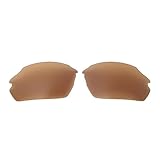 Walleva Brown Polarized Replacement Lenses For Smith Parallel Max Sunglasses