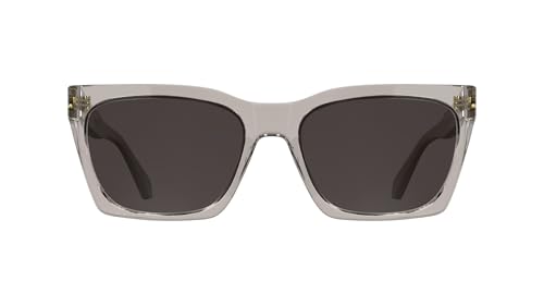 Lunettes CKJ26606S Calvin Klein Jeans en acétate gris translucide premium