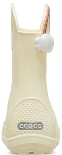 Image of Crocs Kids' Handle It Rain Boots | Waterproof Slip On Shoes | Kids' Rain Boots