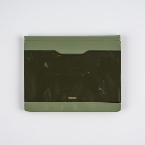 Porte-documents A6 Hobonichi chic en déplacement professionnel vert olive