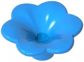 95831 Plant Flower with 6 Rounded Petals and Pin, 50 pcs