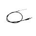 Chikia Mini Bike Throttle Cable Replacement for Co leman CT200U BT200X CT200U-EX Baja M165 Warrior Massimo MB200 196cc 200cc 212cc Doodle Bug Hensim Monster Motovox MBX10 MBX11