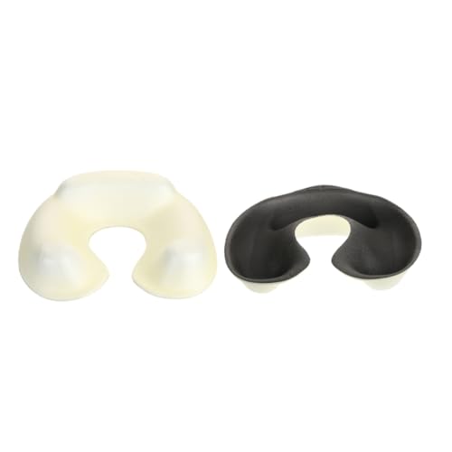 SOPOTUTU 2 Bandejas De Esponja Para Peluquería Herramientas De Peluquería Bandeja Para El Cuello Contenedor Para Permanente Suministros Para Peluquería Atrapapelos Para El Cabello