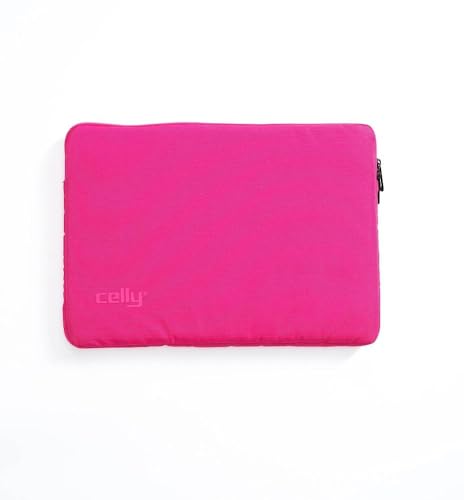 Celly, Bundle Sleeve + Mouse Linea Pantone, Custodia PC 16" e Mouse Wireless, Sleeve PC con Zip e Mouse con Silent Click, Dongle Integrato, DPI Regolabile, Compatibilità Universale, Peach Rose - 4