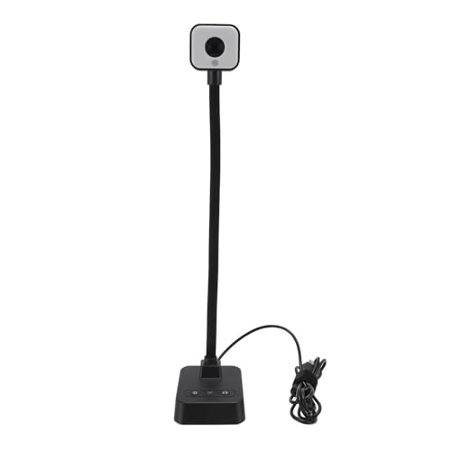 Webcam USB éclairage réglable Zunate pour corriger les bureaux sombres