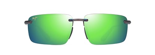 Image of Maui Jim mens Laulima Af Rectangular Sunglasses