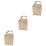 ABOOFAN 3 Stück Eis aus Vlies, beschichtet, mit Gold beschichtet, Lebensmittel, für Lebensmittel, für frischere Kuchen