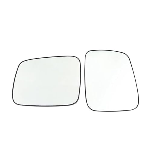 Verre rétroviseur cassé pour VW T4 solution de remplacement facile avec plaque support 2pcs