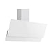 Produktbild Respekta Dunstabzugshaube kopffrei / Dunstabzugshaube schräg 90 cm / Metallgehäuse mit Glasschirm in Weiß / Abluft - und Umluftfunktion / CH66038-90WAM / A / 54  67,5 dB