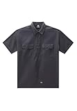 0a4xk7 CAMICIE Uomo DICKIES WORK SHIRT DK0A4XK7 CH0 CHARCOAL GRAY