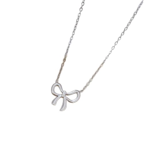 Collier nœud papillon creux en perles pour sublimer vos tenues