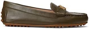 Lauren Ralph Lauren Barnsbury Nappa Leather Driver Botanic Green 8.5 B (M) | Image 2