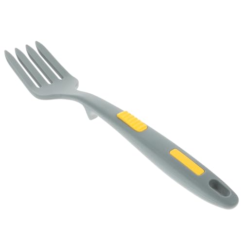 CIYODO Silicone Cooking Fork Spaghetti Fork Dinner Fork Cooking Food Fork Kitchen Fork Kitchen Pasta Fork Reusable Cooking Fork Multi-function Food Fork Kitchen Cooking Fork