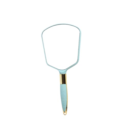 Espejo de maquillaje portátil SHERCHPRY azul para pared