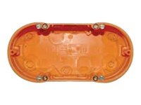 Hohlwanddose (2-fach), Tiefe: 75mm, für KINDERMANN MultiMedia Anschluss-System, 7441-8