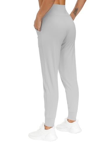 The Gym People Women's Joggers Pants Lightweight Athletic Leggings Tapered Lounge Pants for Workout, Yoga, Running