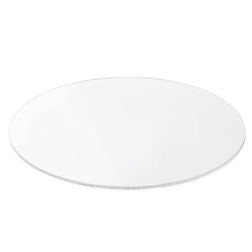 Image of Clear Acrylic Plexiglass Lucite Circle Round Disc Every Thickness and Diameter Available