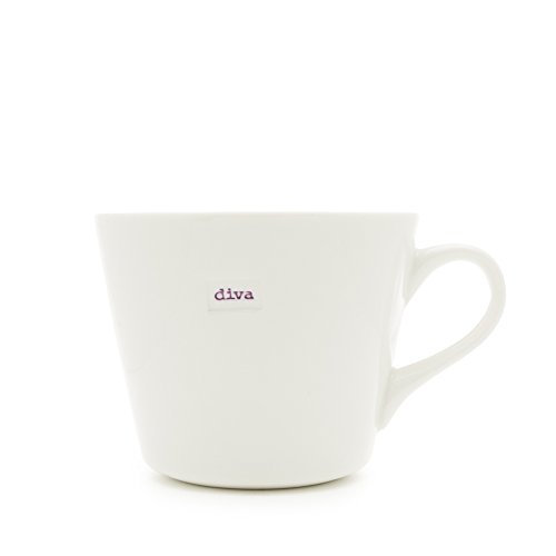 Taza estándar de porcelana blanca 350ml miniatura 1