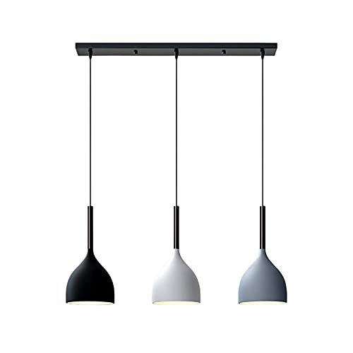E27 x 3 (lampadina non inclusa), compatibile max 60 W, tipo di luce disponibile: lampadine Edison, lampadine a LED, lampadine a risparmio energetico, lampadine a incandescenza.