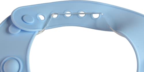 Momsent Silicone Bib for babies and toddlers. Sensory Fidget Popper Adjustable, waterproof, BPA Free. (Pink, blue)3