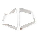 OPIUYS Car Fog lamp Cover,Chrome Car Front FogLight Cover,Exterior Accessories,Fit for Hyundai Cantus Creta ix25 (2014-2017)