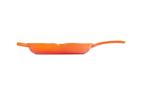Image of Le Creuset Enameled Cast Iron Signature Round Skillet, 10.25 inch, Flame