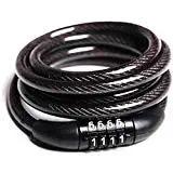 Rj helmet 4 digit number lock/bicycle/bikes multipurpose lock