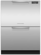 Fisher and Paykel Double DishDrawer Dishwasher, 14 Place Settings (EZKleen Stainless Steel)