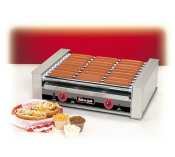 Nemco 8027 Hot Dog Grill, 27 Dogs, Chrome Rollers, Roll-A-Grill Series