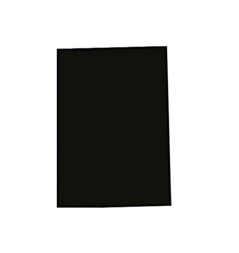 GBC ESP425504 PolyOpaque Einbanddeckel, PP, 0,5 mm, 100 Stück, Schwarz