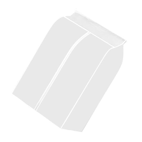 FOMIYES Funda para Ropa Colgante 3d de Peva y Transpirable, Tamaño 50x80x120 Cm, Cubierta Protectora Antipolvo para Armario y Guardarropa, Adecuado para Abrigos y Trajes en Casa