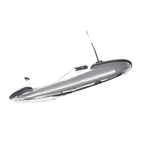 WBDMSZJQRT Poignée droite extérieure voiture Pour Mini Pour Cooper R55 R56 R57 R58 R59 51212752578 Poignée Extérieure Porte Avant Voiture Clé Intelligente Numéros Pièce(SilverPlated Right)