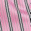 Sexy Little Pink/Black Vintage Stripe
