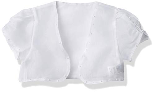 Girls' Short Sleeve Organza Bolero Jacket