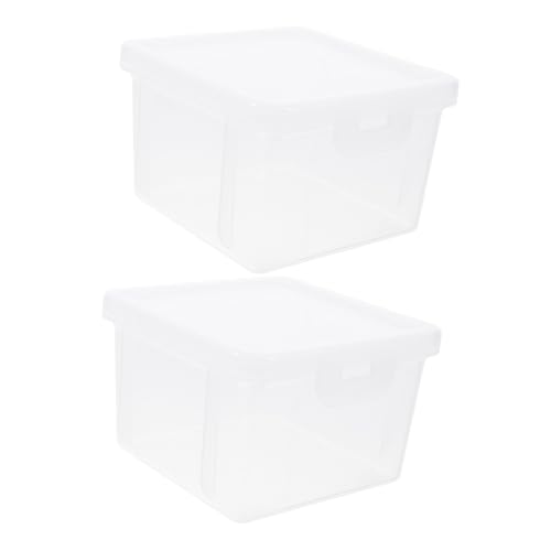 Caja plástica para monedas, 2 piezas transparente