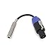 Produktbild Pyle PCBL41 Speakon Stecker auf 6,35 mm Buchse  12 Gauge Speakon Stecker auf 6,35 mm Buchse Audio-Verbindungskabel-Adapter mit maximaler Geräuschisolierung, maximale Signalübertragung, Stoffschirmung