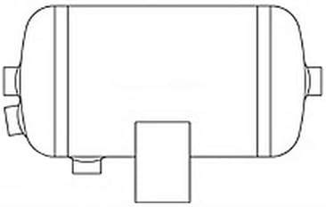 Firestone 9244 1 Gallon 4 Port Air Tank