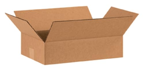 Image of Secure Seal - 16x10x3 Pack of 100 Corrugated Cardboard Packing Shipping Mailing Moving Carton Boxes