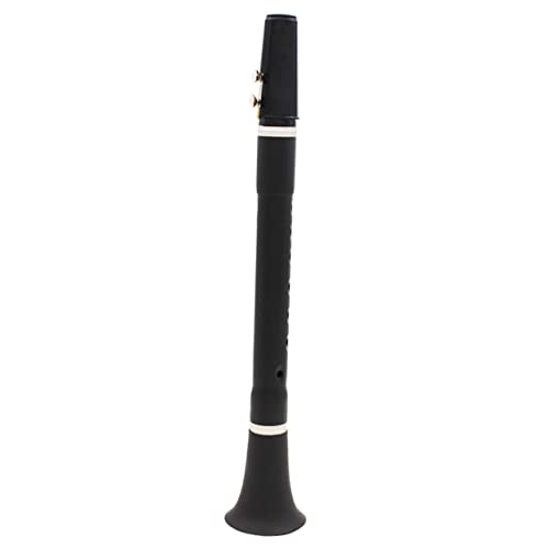 ERINGOGO Pocket Clarinet for Beginners Keyless Mini Clarinet Lightweight Adult Wind Instrument with Smooth Surface for Performance and Practice