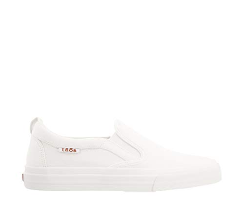 Image of Taos Rubber Soul Slip-On Women's Sneaker - Fresh and Clean Canvas Design with Effortless Style, Removable Footbed and Arch Support - Elevated Comfort for All-Day Fashion