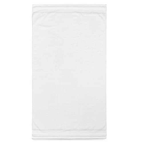 Martha Stewart Cotton Bath Towels Set - 6 Piece | 2 White Bath Towels - 2 Hand Towels - 2 Washcloths | Soft Quick Dry Bathroom Towels | Bathroom Essentials | Shower #TOP2