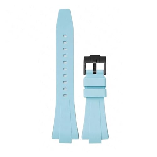 [VEł] t̃VRXgbv Tissot PRXV[Y NCbN[X Y fB[X o[pvoh uXbg 11mm 12mm(Light blue black,12mm)