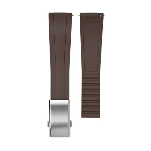 Bracelet montre compatible Rolex Omega silicone liquide 20mm 22mm
