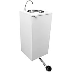 Fregadero Portatil Fregadero PORTÁTIL, Independiente DE Agua Y Red ELÉCTRICA, Certificado, Mod. BÁSIC Blanco