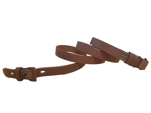 German Mauser Kar 98 K98 98K k98k Kar98 G41 G43 K43 Tan Leather Rifle Sling - Reproduction